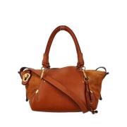 Pre-owned Leather handbags Chloé Pre-owned , Brown , Dames