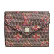 Pre-owned Fabric wallets Louis Vuitton Vintage , Red , Dames