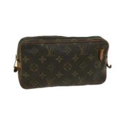 Pre-owned Canvas louis-vuitton-bags Louis Vuitton Vintage , Brown , Da...