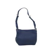 Pre-owned Leather louis-vuitton-bags Louis Vuitton Vintage , Blue , Da...