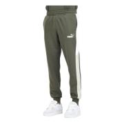 Sportieve Groene Broek Puma , Green , Heren