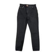 Casual Denim Jeans voor Mannen Moschino , Black , Dames