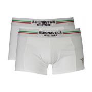 Stretch boxers - Blancs Shorty Boxers Aeronautica Militare , Gray , He...