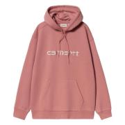 Basic Hoodie Carhartt Wip , Pink , Dames