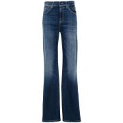 Klassieke Denim Jeans Dondup , Blue , Dames