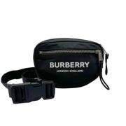 Pre-owned Nylon crossbody-bags Burberry Vintage , Black , Dames