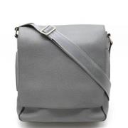 Pre-owned Leather crossbody-bags Louis Vuitton Vintage , Gray , Dames