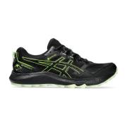 Zwarte Sneakers met Gore-Tex Membraan Asics , Black , Heren