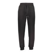 Sportieve Zwarte Herenbroek Geborduurd Logo Calvin Klein , Black , Her...