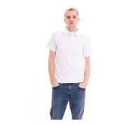 Stijlvolle Polo Shirt voor Mannen K-Way , White , Heren