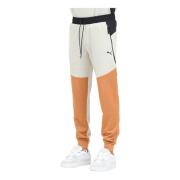 Sportieve Beige Tech Broek Puma , Beige , Heren