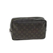 Pre-owned Canvas louis-vuitton-bags Louis Vuitton Vintage , Brown , Da...