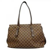 Pre-owned Canvas louis-vuitton-bags Louis Vuitton Vintage , Brown , Da...