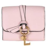 Pre-owned Leather wallets Chloé Pre-owned , Pink , Dames