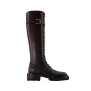 Leather boots Ann Demeulemeester , Brown , Dames