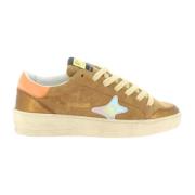 Beige Sneakers Model 2942 Slam Ama Brand , Beige , Dames