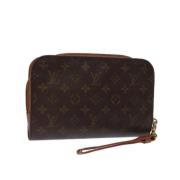 Pre-owned Canvas louis-vuitton-bags Louis Vuitton Vintage , Brown , Da...