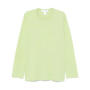 Logo Print T-Shirt Avocado Green Comme des Garçons , Green , Heren