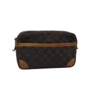 Pre-owned Canvas louis-vuitton-bags Louis Vuitton Vintage , Brown , Da...