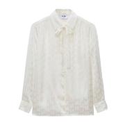 Beige Shirt Model Msgm , Beige , Dames