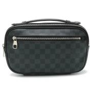 Pre-owned Canvas crossbody-bags Louis Vuitton Vintage , Black , Dames