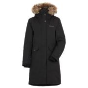 Klassieke gewatteerde parka met afneembare bont Didriksons , Black , D...