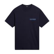 Hill T-shirt Napapijri , Blue , Heren