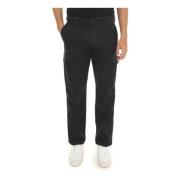 Cargo broek met grote zak Boss , Black , Heren