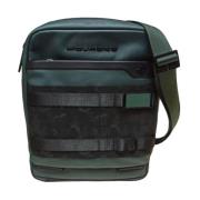 Schoudertas Piquadro , Green , Unisex