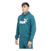 Sportieve Groene Hoodie Sweater Puma , Green , Heren