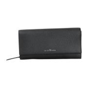 Zwarte Dames Clutch Gehamerd Textuur Richmond , Black , Dames