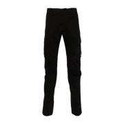 Cargo broek in groene stijl C.p. Company , Black , Heren