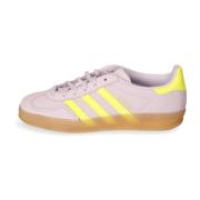 Indoor Gazelle Sneaker met Platte Zool Adidas Originals , Pink , Heren