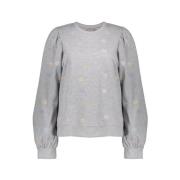 Geborduurde Klaver Sweater Geisha , Gray , Dames