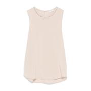 Stijlvolle TOP voor een trendy look Peserico , Beige , Dames