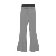 Wijde Broek Lince 016 Sportmax , Gray , Dames