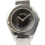 Pre-owned Metal watches Gucci Vintage , Gray , Dames