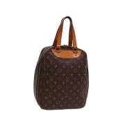 Pre-owned Canvas handbags Louis Vuitton Vintage , Brown , Dames