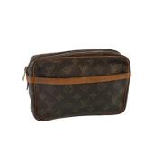 Pre-owned Canvas louis-vuitton-bags Louis Vuitton Vintage , Brown , Da...