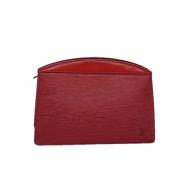 Pre-owned Leather louis-vuitton-bags Louis Vuitton Vintage , Red , Dam...