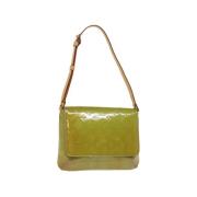 Pre-owned Leather louis-vuitton-bags Louis Vuitton Vintage , Green , D...