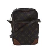 Pre-owned Canvas louis-vuitton-bags Louis Vuitton Vintage , Brown , Da...