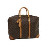 Pre-owned Canvas louis-vuitton-bags Louis Vuitton Vintage , Brown , Da...