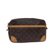 Pre-owned Canvas louis-vuitton-bags Louis Vuitton Vintage , Brown , Da...