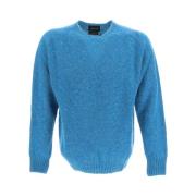 Round-neck Knitwear Howlin' , Blue , Heren