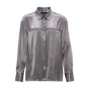 Blouse met lange mouwen en Fenzy Opus , Gray , Dames