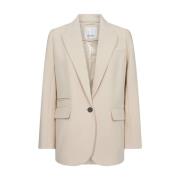 VolaCC Single Blazer Co'Couture , Beige , Dames