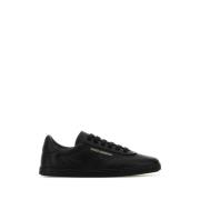 Zwarte leren sneakers Saint Tropez stijl Dolce & Gabbana , Black , Her...