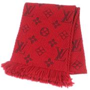 Pre-owned Silk scarves Louis Vuitton Vintage , Red , Dames