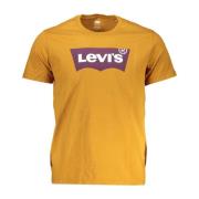 T-Shirt Korte Mouw MAN Bruin Levi's , Brown , Heren